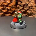 Goblin Yule-Sacker – Mô hình STL Goblin Giáng sinh miễn phí – 28mm Fantasy - Thumbnail 2