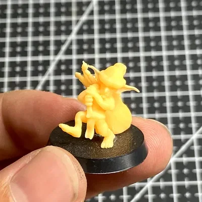 Goblin Yule-Sacker – Mô hình STL Goblin Giáng sinh miễn phí – 28mm Fantasy
