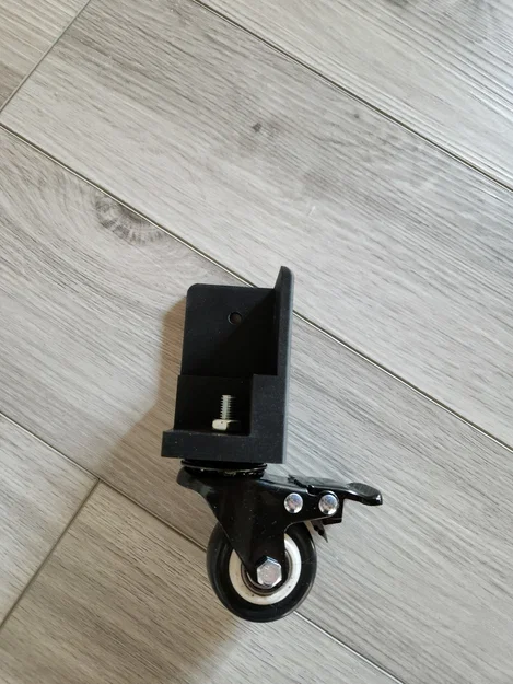 Đế gắn bánh xe xoay 1 bu-lông cho kệ Ikea Bror - Image 3