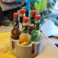 Giá đỡ tương ớt kiểu ổ xoay Revolver (chứa được 5 chai Tabasco) - Thumbnail 2