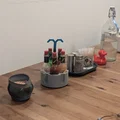 Giá đỡ tương ớt kiểu ổ xoay Revolver (chứa được 5 chai Tabasco) - Thumbnail 6