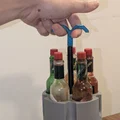 Giá đỡ tương ớt kiểu ổ xoay Revolver (chứa được 5 chai Tabasco) - Thumbnail 7