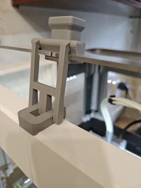 Tay nắm nắp đậy có chân dựng cho máy in 3D Flashforge AD5X - Image 1