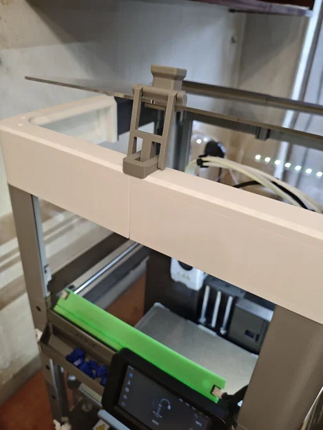Tay nắm nắp đậy có chân dựng cho máy in 3D Flashforge AD5X - Image 3