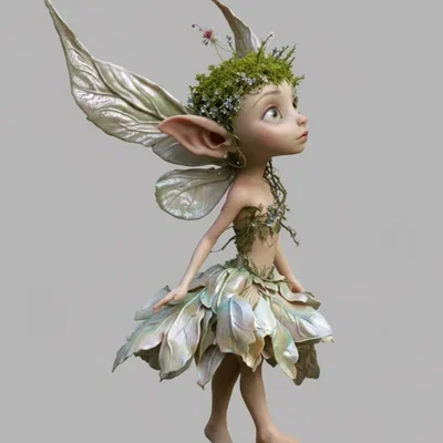 Mô hình 3D Nàng Tiên Rừng (Woodland Sprite) xinh đẹp để in ấn