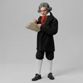 Mô hình 3D Ludwig van Beethoven - Tượng nhân vật lịch sử nghệ thuật - Thumbnail 1