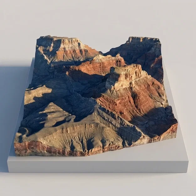 Mô hình địa hình Grand Canyon 3D - Tái hiện kỳ quan thiên nhiên - Image 1