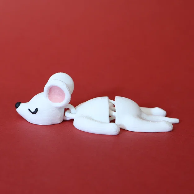 Chú Chuột Ngủ Gật Khớp Nối (Articulated Sleeping Mouse) - Image 1