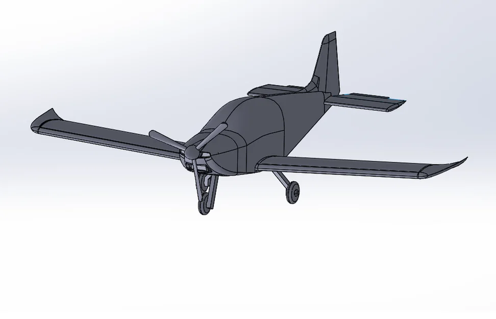 Mô hình máy bay Alto NG tỷ lệ 1:25 độc đáo cho người đam mê in 3D - Image 1