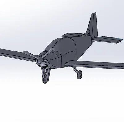Mô hình máy bay Alto NG tỷ lệ 1:25 độc đáo cho người đam mê in 3D