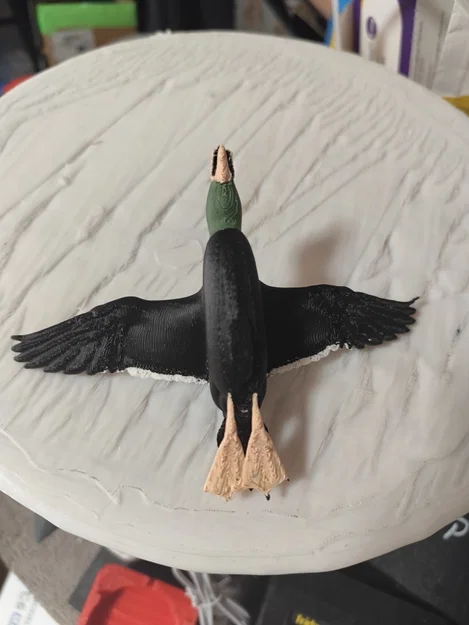 Mô hình vịt mallard đang bay - Image 10