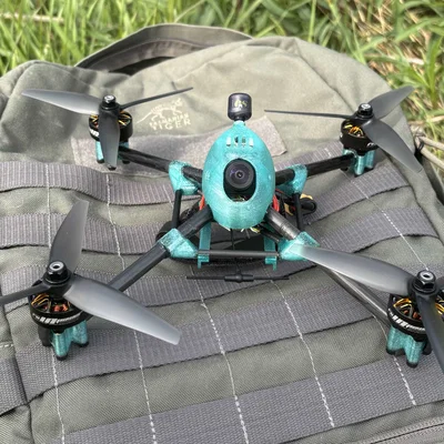 SpaceDrone 5" HD - Khung drone siêu nhẹ và cứng cáp