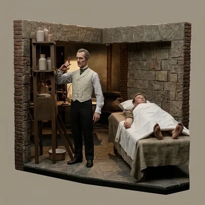 Mô hình in 3D Hammer Film Frankenstein Must Be Destroyed (1969)