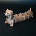 Wiggle Sausage Dog - Mô hình chó xúc xích fidget toy in không cần lắp ráp - Thumbnail 5
