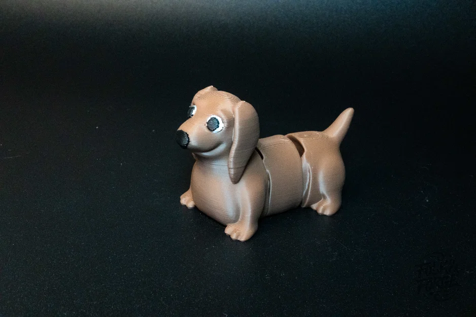 Wiggle Sausage Dog - Mô hình chó xúc xích fidget toy in không cần lắp ráp - Image 6