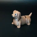 Wiggle Sausage Dog - Mô hình chó xúc xích fidget toy in không cần lắp ráp - Thumbnail 6