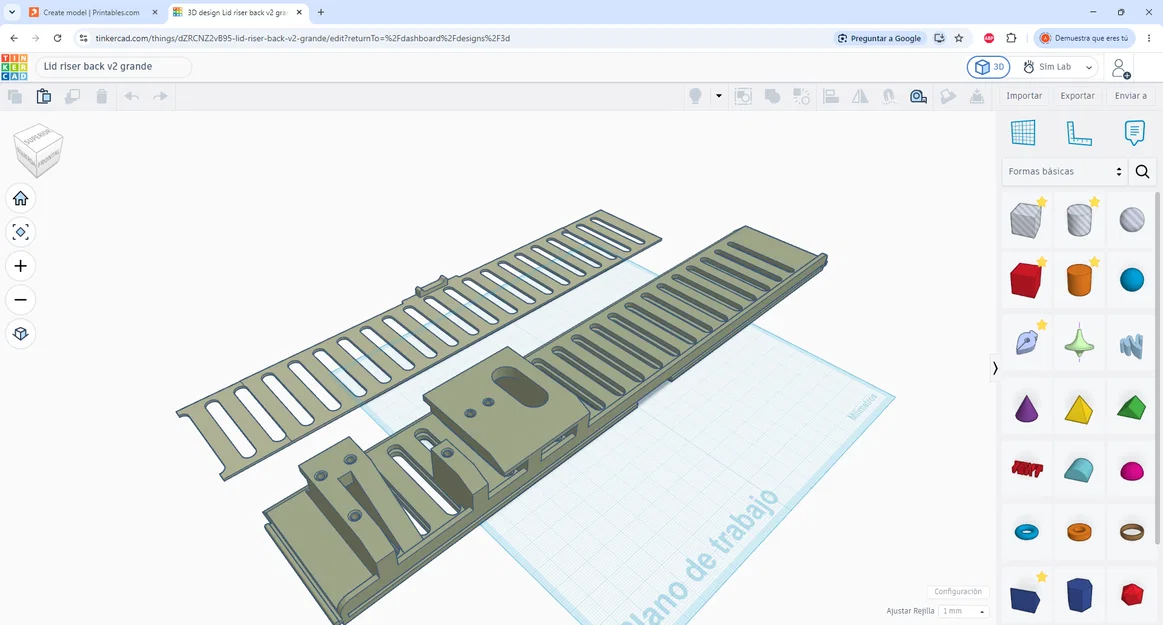Bộ khung nâng nắp máy in 3D CREALITY K1 MAX (Lid Riser V3) - Image 1