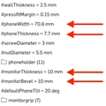 Giá đỡ điện thoại làm webcam (kèm link OnShape) - Thumbnail 3