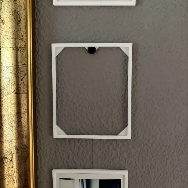 Khung treo ảnh Polaroid tối giản với đinh ẩn - Image 2