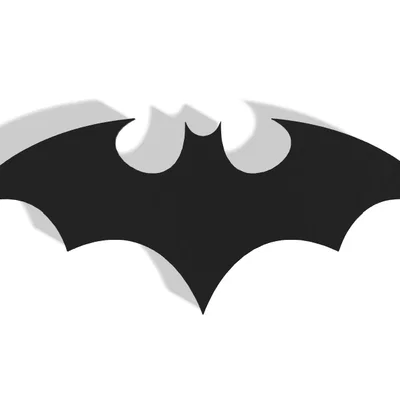 Mô hình trang trí tường biểu tượng Batman ấn tượng cho fan siêu anh hùng