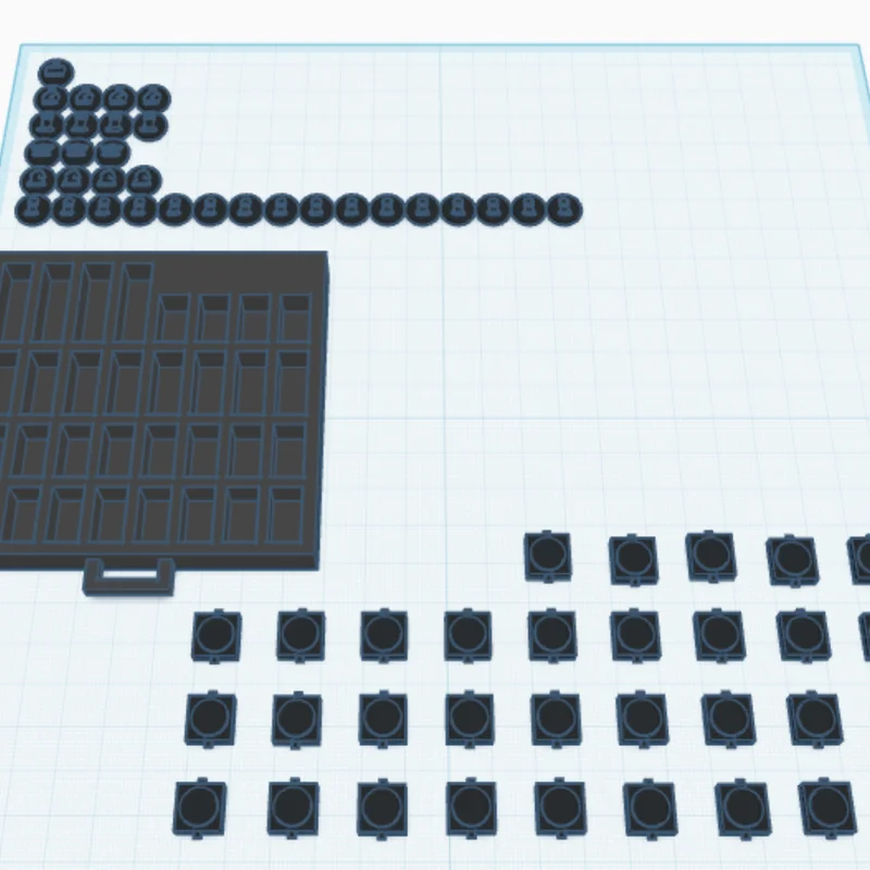 Bộ Cờ Vua Du Lịch (Portable Chess) Gọn Nhẹ In 3D
