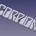 Mô hình Logo Scorpions - Phiên bản trưng bày treo tường - Thumbnail 1