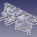 Mô hình bảng hiệu Logo Twisted Sister - Thumbnail 4