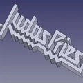 Logo Judas Priest để bàn hoặc treo tường - Thumbnail 1