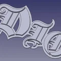 Mô hình trang trí Logo Dio (Dio Name Logo) - Thumbnail 2