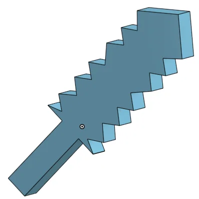 Bộ sưu tập vũ khí răng cưa (Jagged Weapons) in 3D cho Cosplay