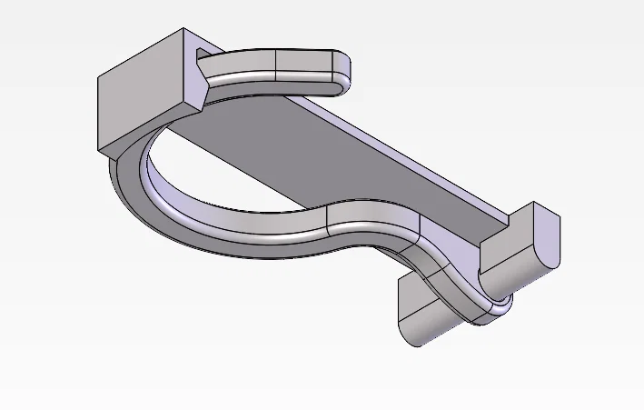 Móc treo chuối in 3D tiện lợi gắn dưới tủ bếp - Image 2