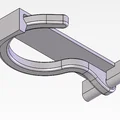 Móc treo chuối in 3D tiện lợi gắn dưới tủ bếp - Thumbnail 2