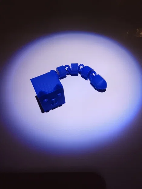 Mô hình mèo khối khớp nối Articulated Boxy Cat Fidget Toy - Image 1