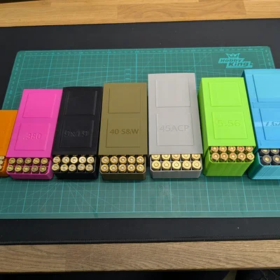 Better Ammo Boxes - Hộp đựng đạn tối ưu cho nhiều loại cỡ đạn