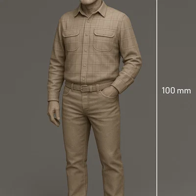 Mô hình 3D Tổng thống Petr Pavel tỉ lệ H0/TT cho sa bàn