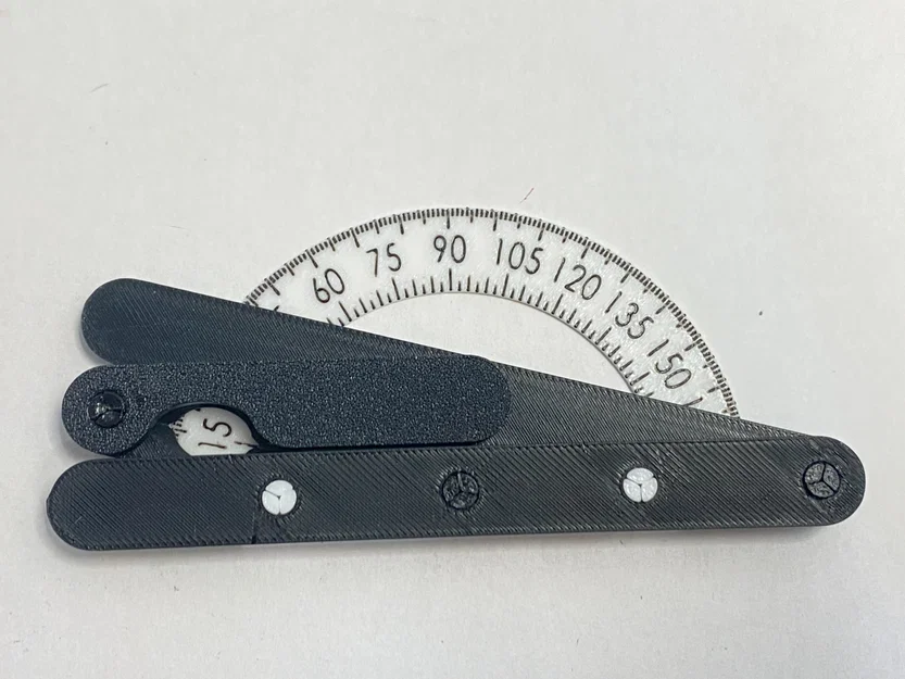 Thước đo góc (Corner Protractor) với thang đo chính xác và khớp nối snap-fit - Image 2