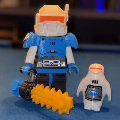 Ice Planet Explorer Brick MegaFigure (Tỷ lệ 5:1)