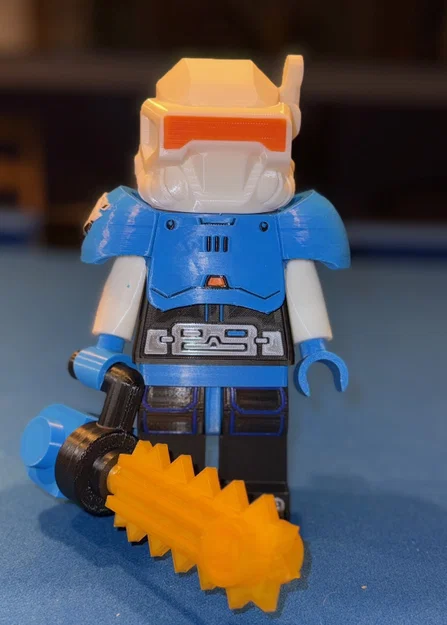 Ice Planet Explorer Brick MegaFigure (Tỷ lệ 5:1) - Image 2