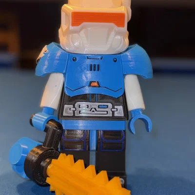 Ice Planet Explorer Brick MegaFigure (Tỷ lệ 5:1)