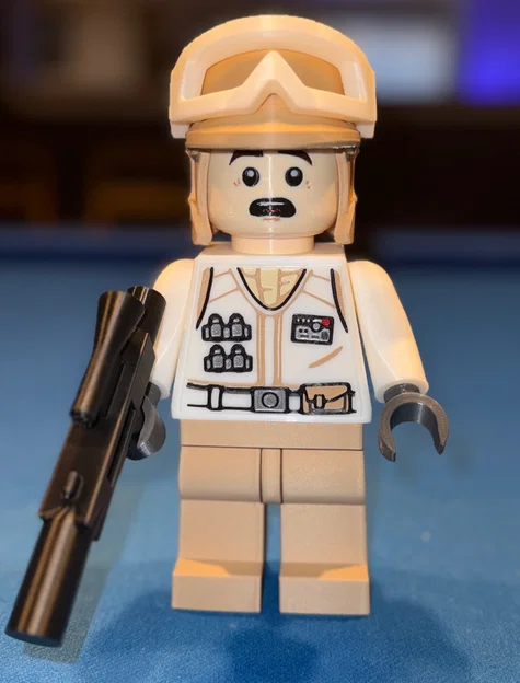 Mô hình Star Wars Hoth Rebel Trooper Brick MegaFigure (Tỷ lệ 5:1) - Image 2