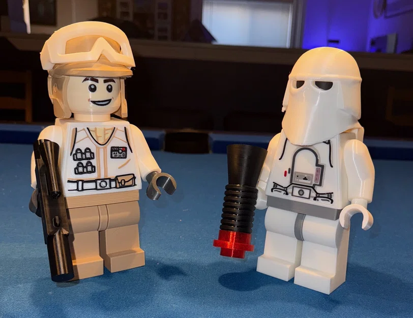 Mô hình Star Wars Hoth Rebel Trooper Brick MegaFigure (Tỷ lệ 5:1) - Image 4