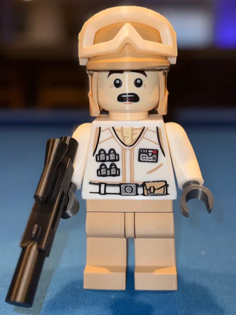 Mô hình Star Wars Hoth Rebel Trooper Brick MegaFigure (Tỷ lệ 5:1) - Image 7