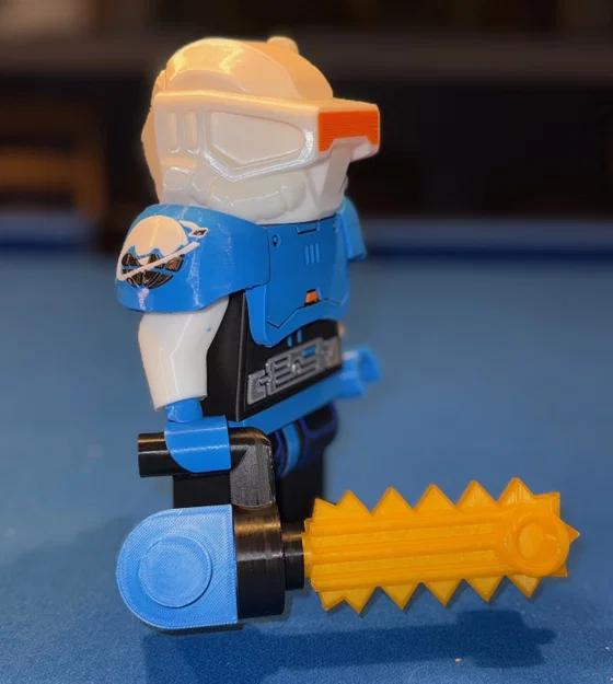 Ice Planet Explorer Brick MegaFigure (Tỷ lệ 5:1) - Image 9