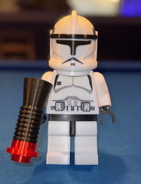 Star Wars Clone Trooper (Phase 1) - Mô hình Brick MegaFigure (Tỉ lệ 5:1) - Image 1