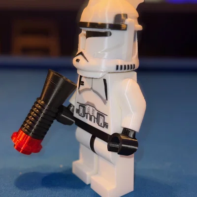 Star Wars Clone Trooper (Phase 1) - Mô hình Brick MegaFigure (Tỉ lệ 5:1)