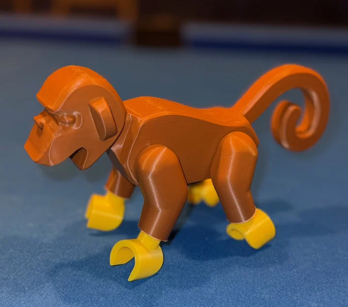 Monkey Brick MegaFigure (Mô hình Khỉ lắp ghép tỷ lệ 5:1) - Image 1