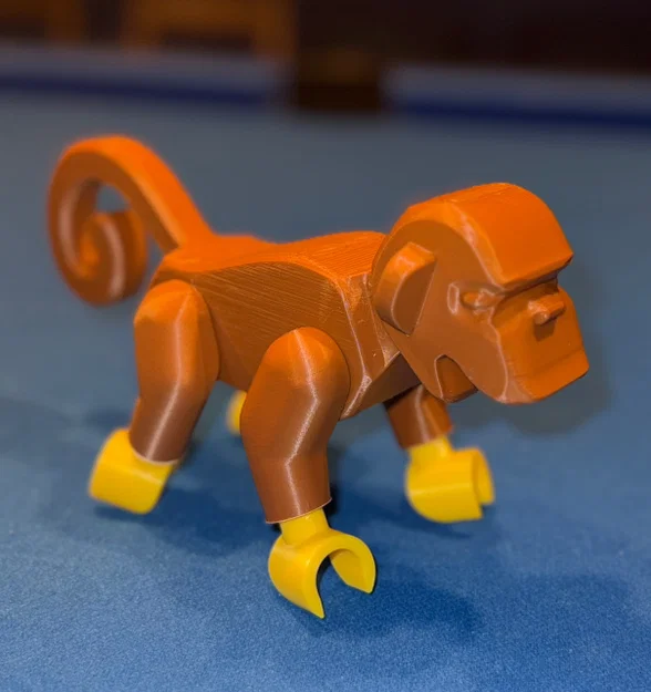 Monkey Brick MegaFigure (Mô hình Khỉ lắp ghép tỷ lệ 5:1) - Image 2