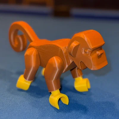 Monkey Brick MegaFigure (Mô hình Khỉ lắp ghép tỷ lệ 5:1)