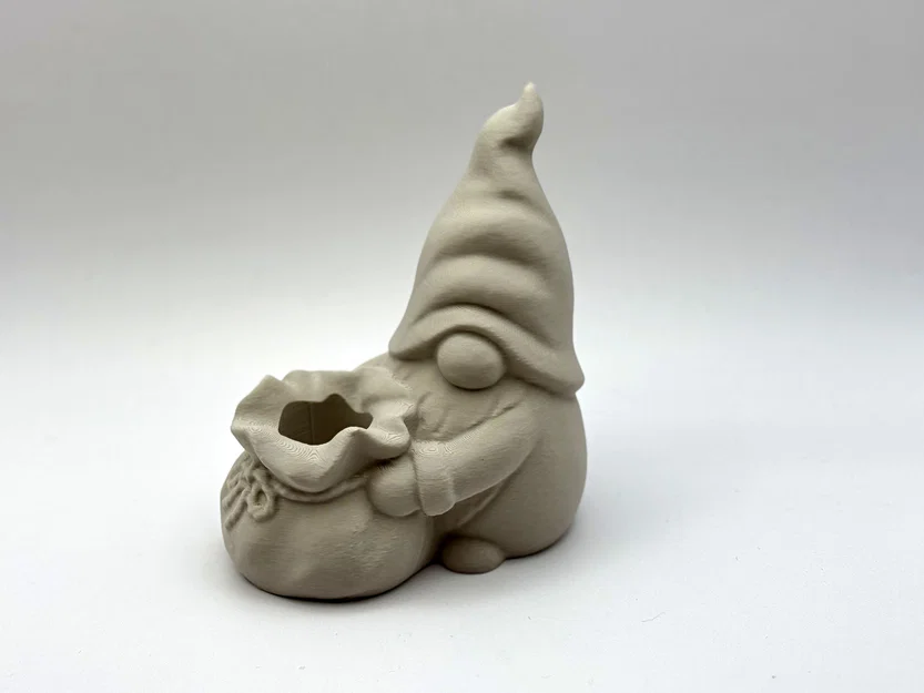 Mô hình chú lùn giữ túi (Gnome Bag Holder) trang trí bàn làm việc - Image 1