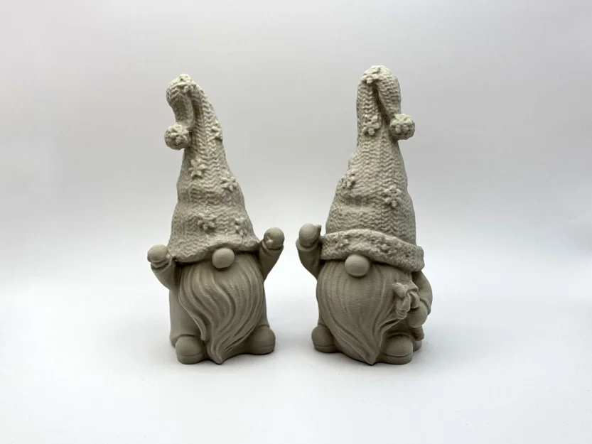 Bộ đôi chú lùn trang trí Giáng sinh - Mô hình in 3D đẹp mắt - Image 1